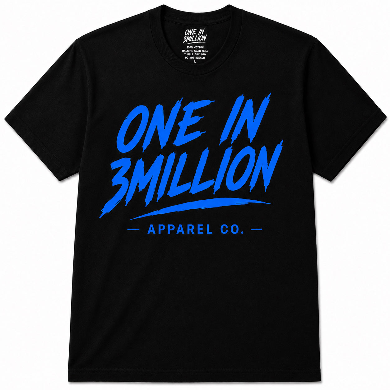 DROP 001 Tee | Blue/Black