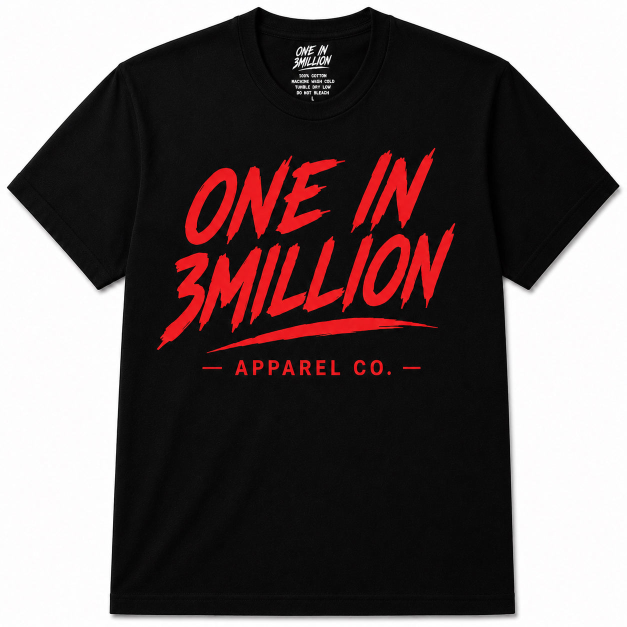 DROP 001 Tee | Red/Black