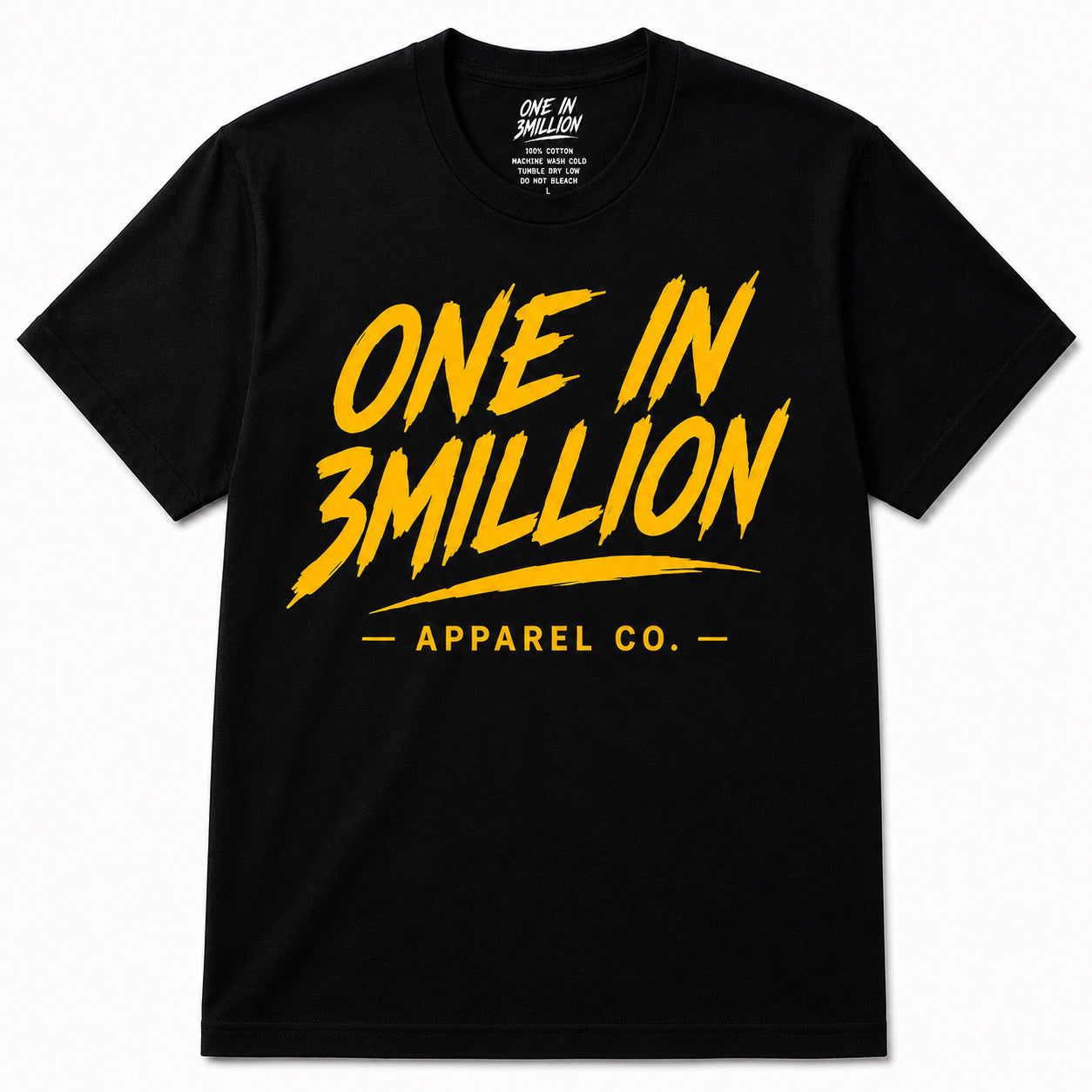 DROP 001 Tee | Mustard/Black